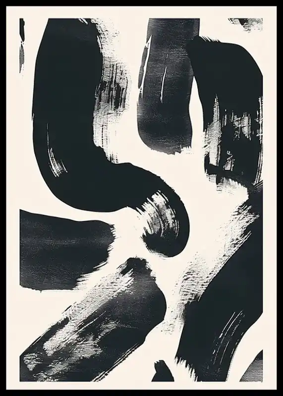 Brushwork Harmony Poster Günstig