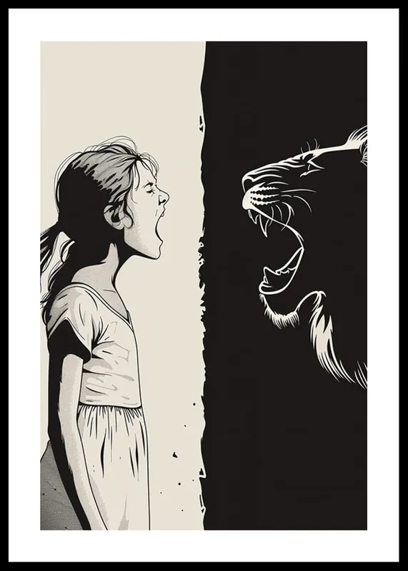 Roar Of Courage Poster Preisreduziert