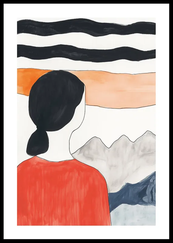 Ethereal Gaze Poster Gratis Versand