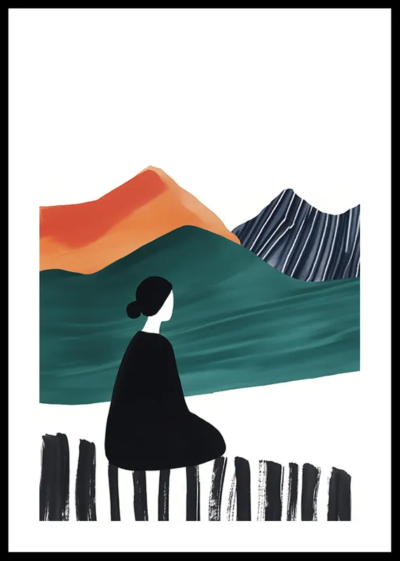 Aktuell Mountain Muse Poster