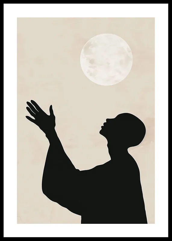 Nur Für Kurze Zeit Moonlit Aspiration Poster
