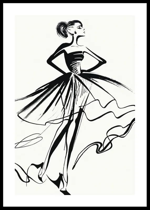 Direktkauf Fashion Flourish Poster