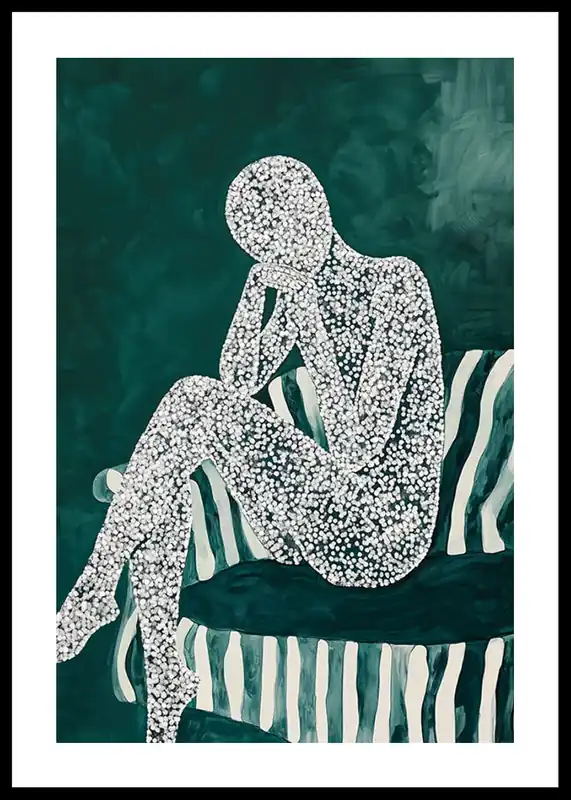 Sitting In Solitude Poster Mega-Angebot