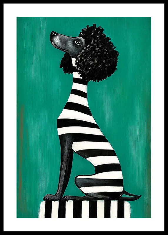 Super-Preis Striped Elegance Poster