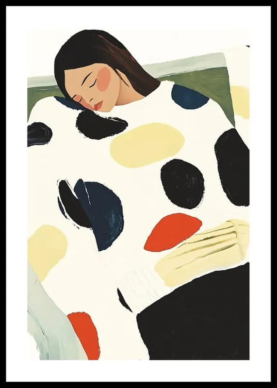 Serene Polka Dreams Poster Bestseller