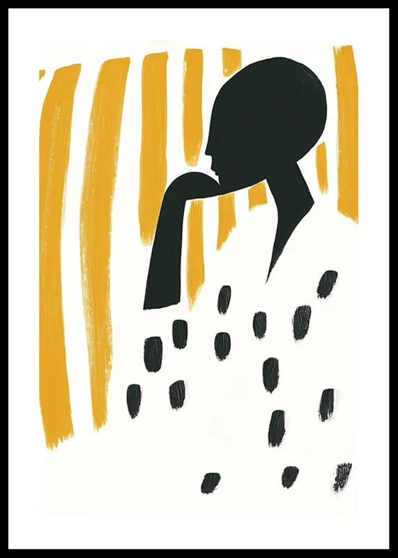 Top-Preis Black And Gold Reverie Poster