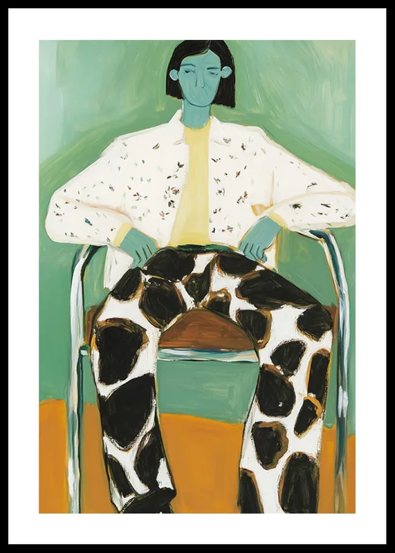 Abstract Attitude Poster Schneller Versand