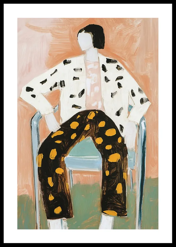 Sichere Zahlung Posh Patterns Poster