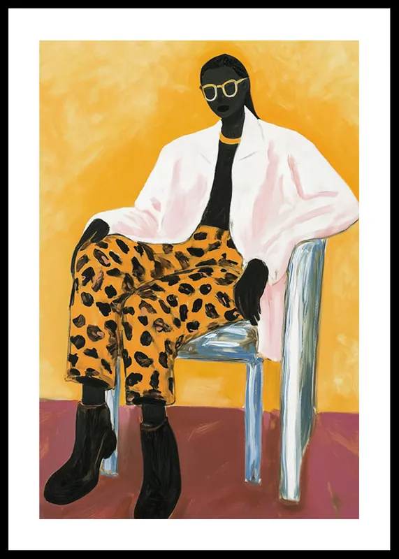Chic Contemplation Poster Garantierte Lieferung