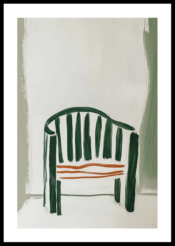 Abstract Serenity Seat Poster Bestseller