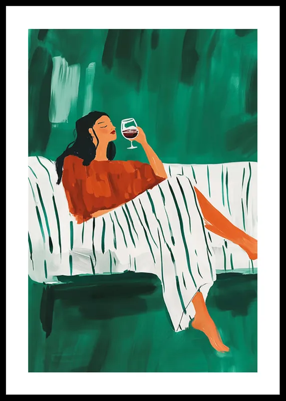 Neu Im Sortiment Wine & Whimsy Poster