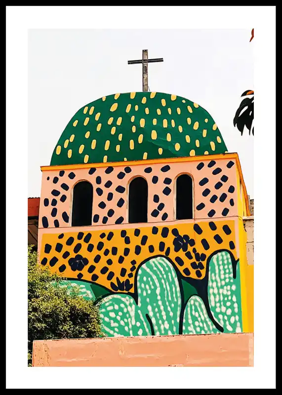 Colorful Chapel Delight Poster Kracherpreis