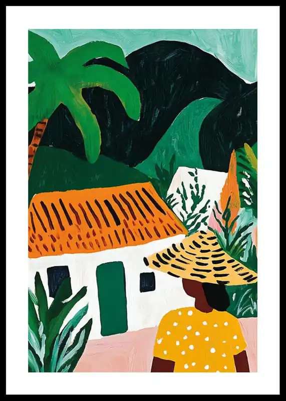 Kracherpreis Vibrant Village Vibe Poster
