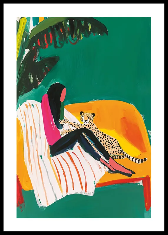 Super-Preis Cheetah Harmony Poster