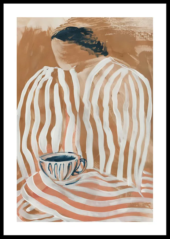 Kostenloser Versand Cup Of Calm Poster
