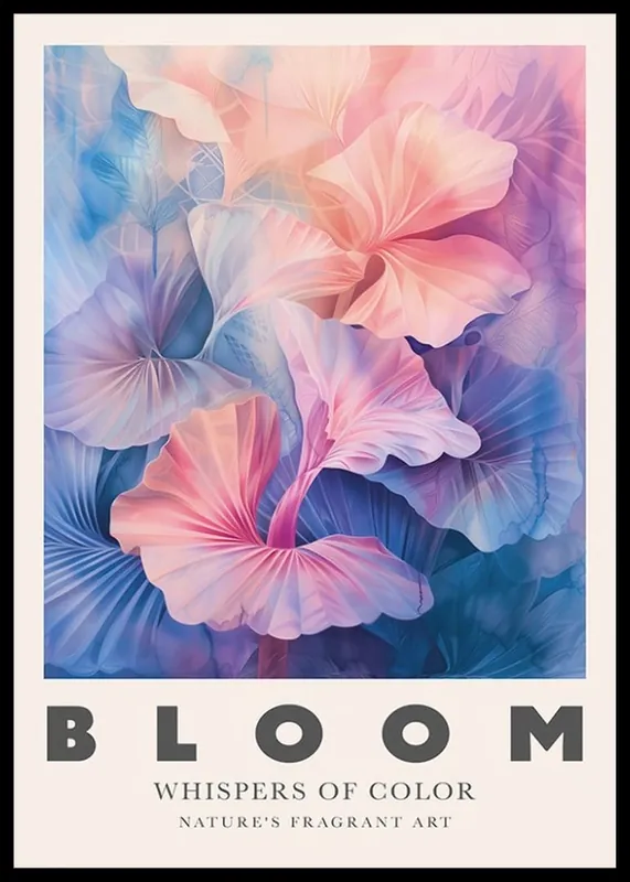 Geprüft Bloom Poster