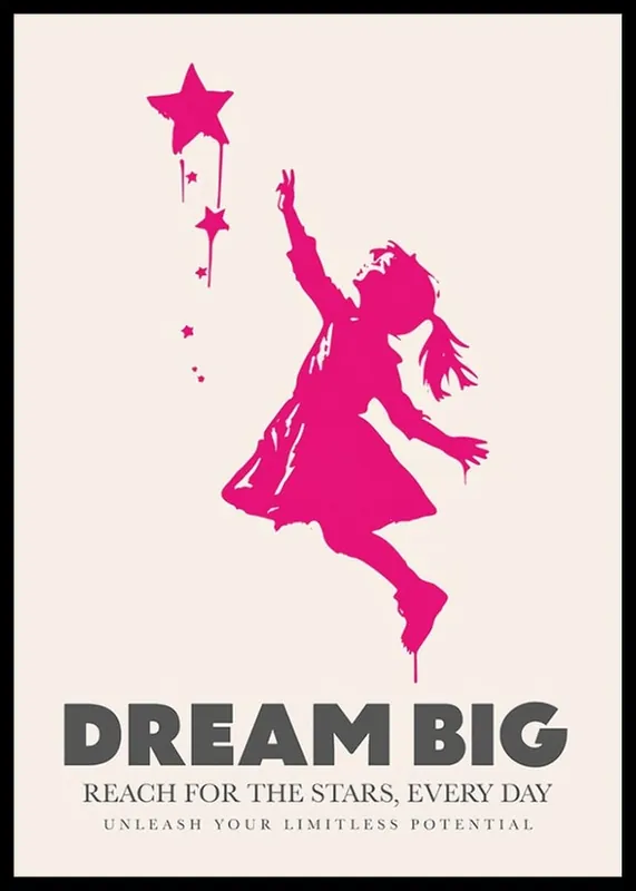Dream Big Poster Mega-Angebot