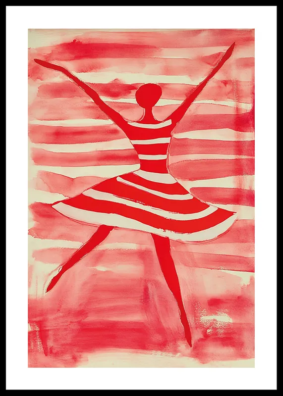 Ethereal Dance Of Red Poster Preisknaller