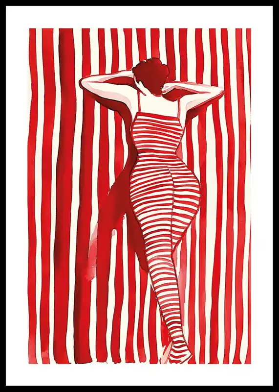 Knallerangebot Striped Allure Poster