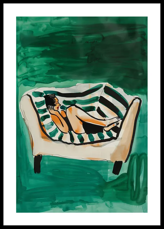 Markenware Lazy Afternoon Poster