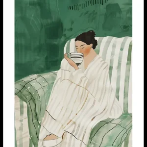 A Cup Of Calm Poster Top-Angebot