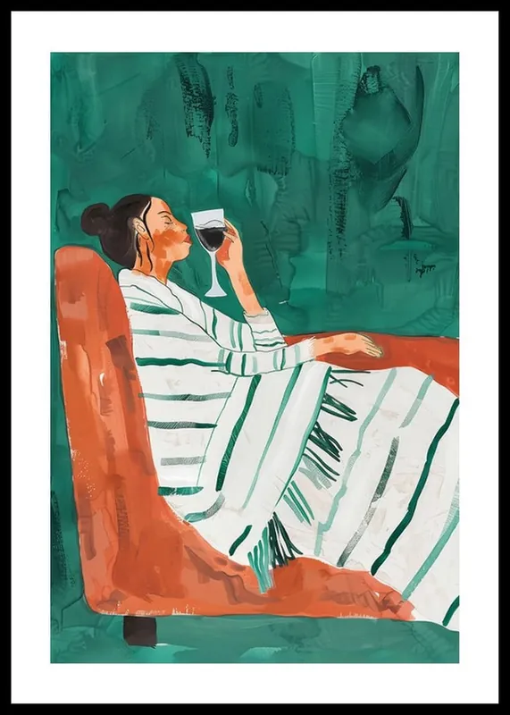 Top-Preis Wine & Tranquility Poster