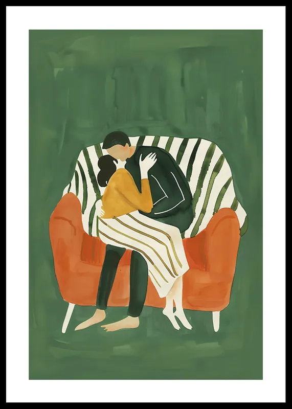 Abverkauf Cozy Embrace Poster