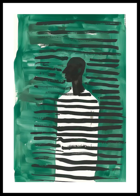 Wochenendangebot Trapped In Green Poster