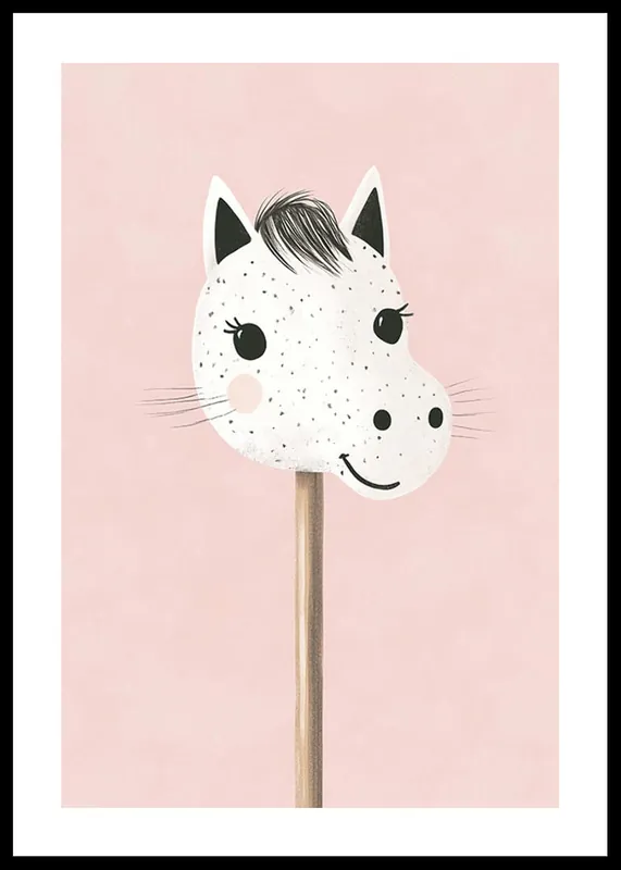 Playful Pony Ride Poster Kostenloser Rückversand