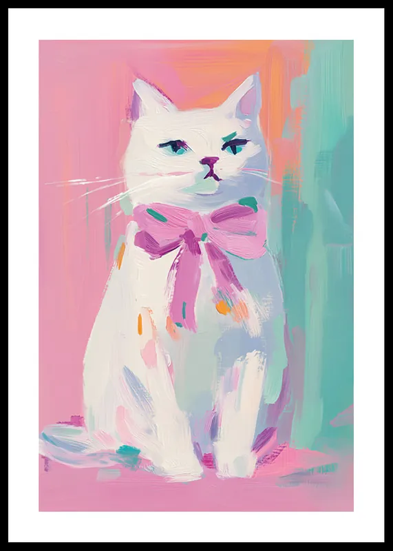 Billig Pastel Purrfection Poster
