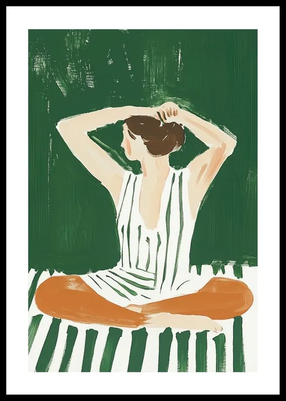 Gratis Versand Serene Morning Ritual Poster