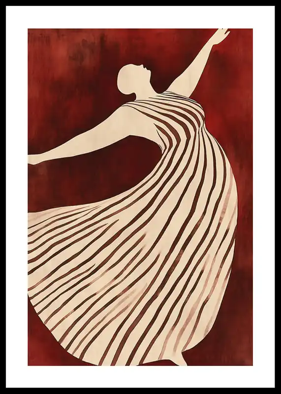 Liberated Silhouette Poster Sichere Zahlung