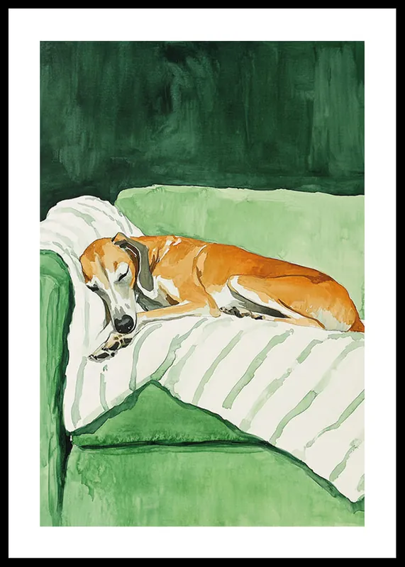 Lazy Day Lounger Poster Bestseller