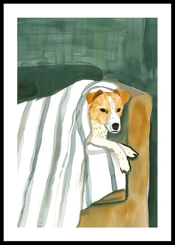 Highlight Snug As A Pup Poster