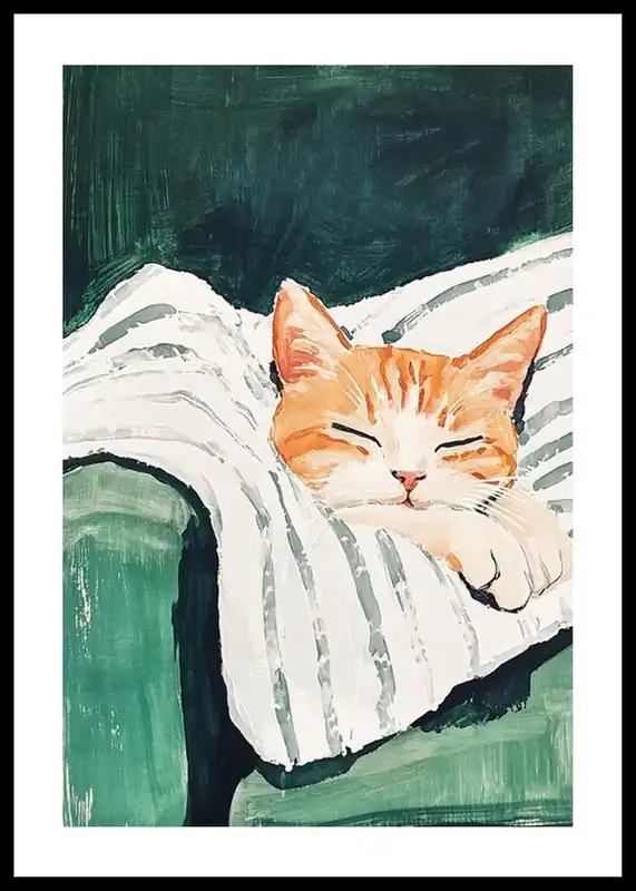 The Art Of Cat Relaxation Poster Beliebt