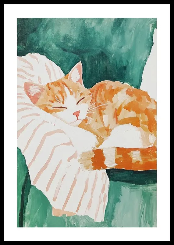Jetzt Bestellen Dreamy Orange Whiskers Poster