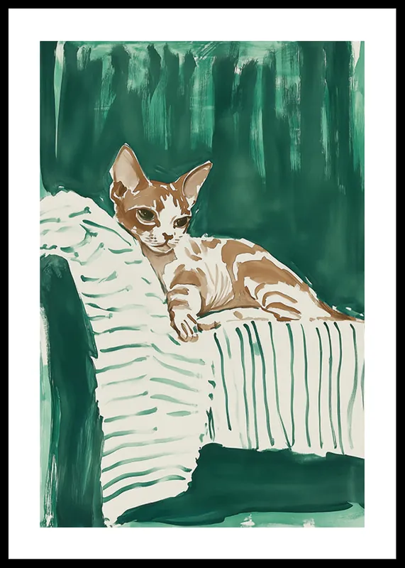 The Lounging Look Poster Meistverkauft