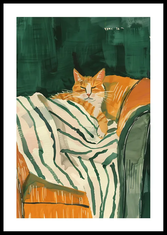 Ginger Cat Dreams Poster Jetzt Kaufen
