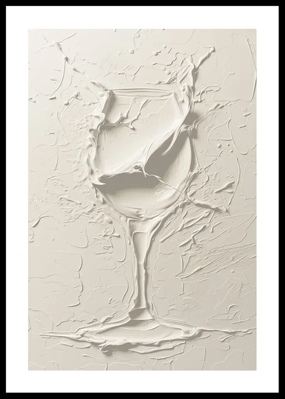 Solange Der Vorrat Reicht Textured Elegant Sip Poster
