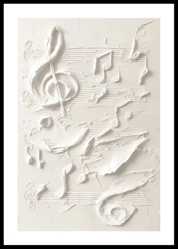 Sofort Bestellen Textured Symphony Poster