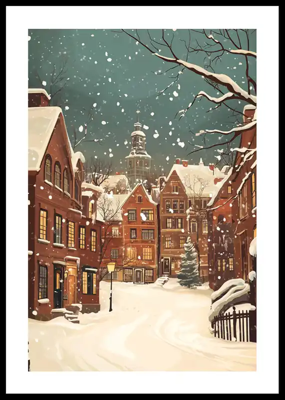 Silent Snowfall Poster Top-Angebot