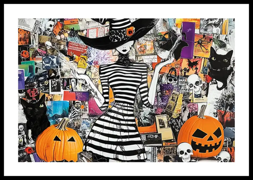 Whimsical Witching Hour Poster Zertifiziert
