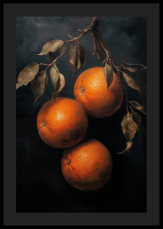 Top-Seller Lush Orange Symphony Poster