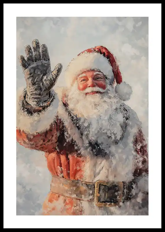 Santas Christmas Cheer Poster Bestseller