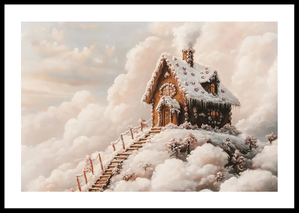 Finale Aktion The Gingerbread Cloud Cottage Poster