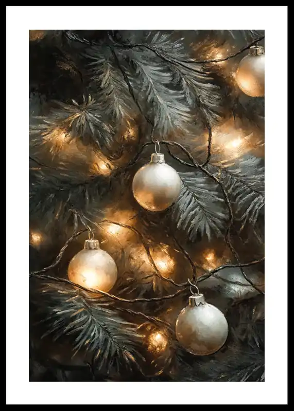 Kracherpreis Warm Glow Christmas Decor Poster