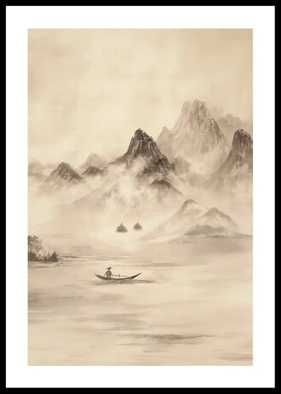 Rabatt Serenity In The Fog Poster