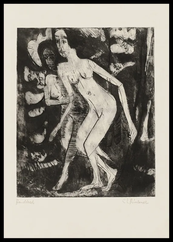 Lesender Knabe By Ernst Ludwig Kirchner Poster Highlight