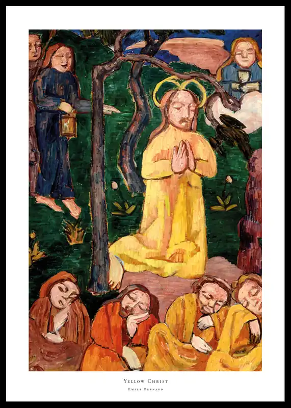 Yellow Christ By Emile Bernard Poster Neu Im Sortiment