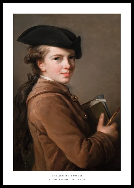 The Artist’s Brother By Elisabeth Louise Vigee Le Brun Poster Online Kaufen